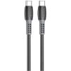Кабель BOROFONE BX62 Bonus USB-C/USB-C 100W Black 1м (BX62CCB) - 1