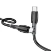 Кабель BOROFONE BX62 Bonus USB-C/USB-C 100W Black 1м (BX62CCB) - 2