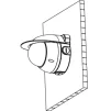 Захисний козирок з кронштейном DAHUA DH-PFA200W - 4