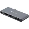 Порт-реплікатор CANYON DS-5 Thunderbolt 3 Docking Station 5-in-1 (CNS-TDS05DG) - 3