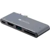 Док-станція CANYON DS-5 Thunderbolt 3 Docking Station 5-in-1 (CNS-TDS05DG) - 1