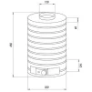 Сушилка для овощей и фруктов PROFITM ЕСП-02 Grey - 10