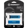 Флэшка KINGSTON IronKey Keypad 200 USB3.2 16GB Blue (IKKP200/16GB) - 6