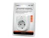 Сетевое зарядное USB-устройство с розеткой REAL-EL CS-25 (2USB, 2.1A) White - 2
