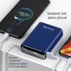 Повербанк COLORWAY Full Power PD+QC 20000mAh Blue (CW-PB200LPG2BL-PDD) - 5