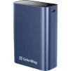 Повербанк COLORWAY Full Power PD+QC 20000mAh Blue (CW-PB200LPG2BL-PDD) - 1