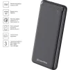 Повербанк COLORWAY Slim PD+QC 10000mAh Black (CW-PB100LPG3BK-PD) - 2