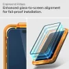Защитное стекло SPIGEN Glas.tR AlignMaster FC для Apple iPhone 15 Black (AGL06906) - 5