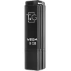 Флешка T&G 121 Vega Series  8GB USB 2.0 Black (TG121-8GBBK) - 1