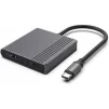 Порт-репликатор CABLEXPERT 2-in-1 USB-C to HDMI/DP (A-CM-HDMIFDPF-01) - 2