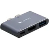 Порт-репликатор CANYON DS-1 Thunderbolt 3 Docking Station 3-in-1 (CNS-TDS01DG) - 3