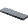 Порт-репликатор CANYON DS-8 Thunderbolt 3 Docking Station 8-in-1 (CNS-TDS08DG) - 1