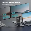 Порт-реплікатор DIGITUS USB-C 8-port Docking Station (DA-70915) - 7