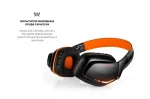 Bluetooth-гарнитура Kotion EACH B3506 Black/Orange (ktb3506bt)