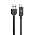Кабель HP USB - USB-C, 1м, PVC, чорний (DHC-TC101-1M)