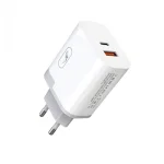 Зарядний пристрій SkyDolphin SC17 PD+QC3.0 (2USB, 3A) White (MZP-000110)