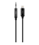 Аудіо-кабель Ttec (2DK42S) 3.5мм - Lightning, 1м, Black