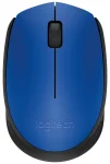 Мишка бездротова Logitech M171 (910-004640) Blue/Black USB