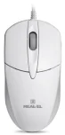 Мишка REAL-EL RM-211 White USB