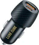 Автомобильное зарядное устройство для Luxe Cube 36W (2USBх3A) Black (4446689880957)