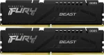 Модуль пам`яті DDR5 2x16GB/5200 Kingston Fury Beast Black (KF552C36BBEK2-32)