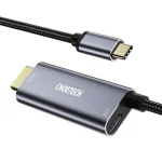 Кабель Choetech HDMI-USB Type-C (M/M), 1.8 м, Grey (XCH-M180GY)