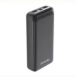 Повербанк COLORWAY Slim 20000mAh Black (CW-PB200LPD2BK)