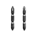 Біта S&R PH2/PH2 x 50 мм, сталь S2, двостороння, 2 шт (152100601)