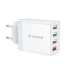 Сетевое зарядное устройство для WK WP-U125 QC3.0 33W (EU) 4*USB, White (6941027616512)