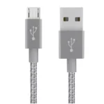 Кабель Belkin USB-A - MicroUSB Mixit Metallic 3 м Grey (F2CU021bt10-GRY)