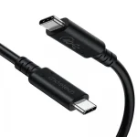 Кабель Choetech USB-C – USB-C, 0.8м (XCC-1028-BK)