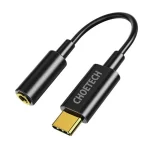 Адаптер Choetech USB Type-C - 3.5 mm, Black (AUX003-BK)