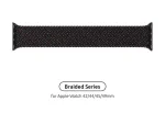 Ремінець Armorstandart Braided Solo Loop для Apple Watch 42mm/44mm/45mm/49mm Black Unity Size 10 (172 mm) (ARM64906)