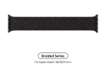Ремінець Armorstandart Braided Solo Loop для Apple Watch 38mm/40mm/41mm Black Unity Size 2 (120 mm) (ARM64894)