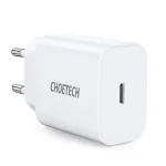 Мережевий зарядний пристрій Choetech (1USBх3A) Type-C PD20W Charger White (Q5004-V5)