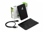 Карман внешний 1STCHARGER для HDD/SSD 2.5" SATA to USB 3.0, Black (HDE1STU2530B-PL)