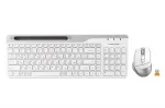 Комплект (клавіатура, мишка) бездротовий A4Tech FB2535C Icy White USB