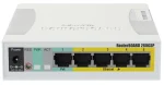Коммутатор MikroTik CSS106-1G-4P-1S (RB260GSP)