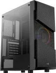 Корпус AeroCool Menace Saturn FRGB-G-BK-v1 (ACCM-PV20013.11) Black без БП