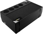 Джерело безперебійного живлення NJOY Renton 650 Plus (UPCSBLS665TRPCG01B) Lin.int., AVR, 4 x євро, 1 x USB Type A, 1xUSB Type C, пластик