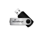 Флеш-накопичувач USB2.0 16GB Type-C MediaRange Black/Silver (MR910)
