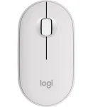 Мишка бездротова Logitech Pebble Mouse 2 M350s White (910-007013)