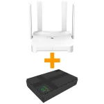 Беспроводной маршрутизатор Ruijie Reyee RG-EW1800GX PRO + ИБП Yepo Mini Smart Portable UPS