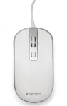 Миша Gembird MUS-4B-06-WS White/Silver