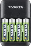 Зарядний пристрiй Varta Value USB Quattro Charger+4xAA 2100mAh (57652)
