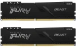 Модуль памяти DDR4 2x4GB/3200 Kingston Fury Beast Black (KF432C16BBK2/8)