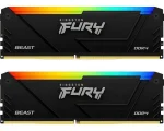 Модуль памяти DDR4 2x8GB/3600 Kingston Fury Beast RGB (KF436C17BB2AK2/16)