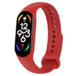 Силіконовий ремінець BeCover для Xiaomi Mi Smart Band 7 Red (707485)