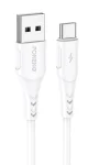 Кабель Foneng X81 1M Cable USB - USB-C 2.1A 1м White (X81-CA-TC)
