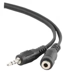 Кабель-подовжувач CABLEXPERT mini-jack 3.5мм 5м Black (CCA-423-5M)